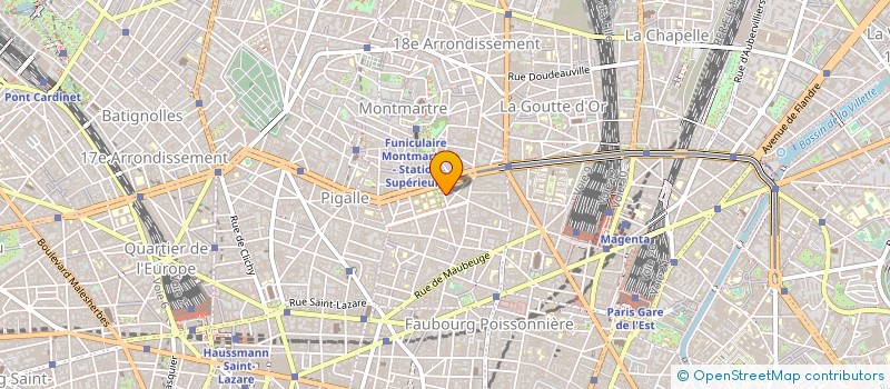 localisation de l'entreprise CJP CREATIONS à PARIS