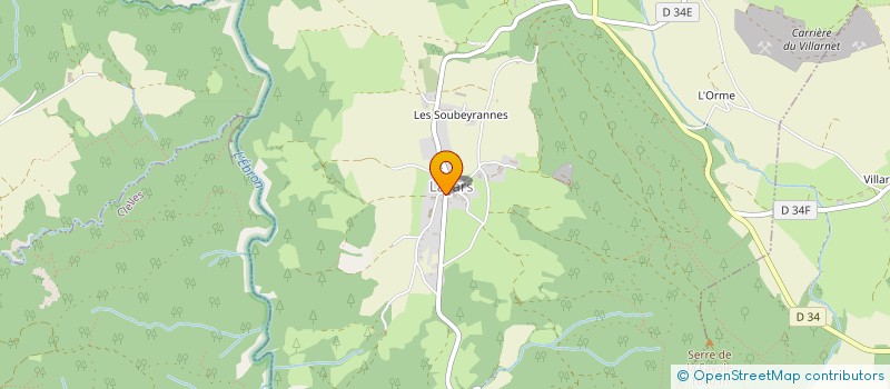 localisation de l'entreprise CJPB  LAVARS