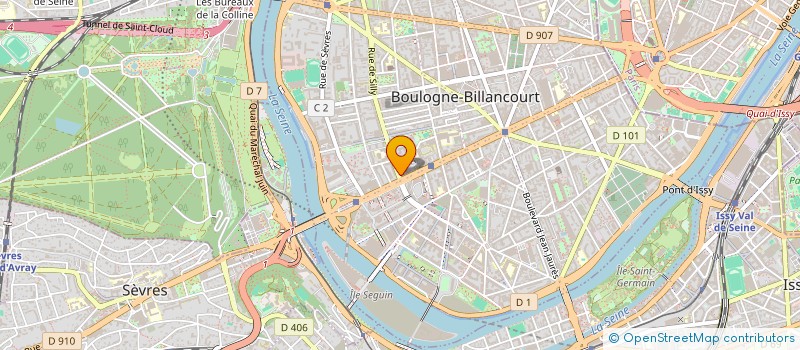 localisation de l'entreprise CJPC à BOULOGNE-BILLANCOURT