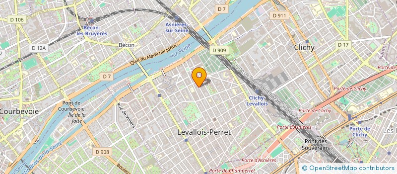 localisation de l'entreprise CJR RESTAURATION PATISSERIE à LEVALLOIS-PERRET