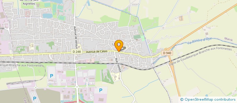 localisation de l'entreprise CJR TEXTILES à MARCK