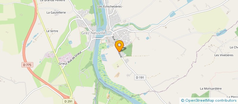 localisation de l'entreprise CJR49  ERDRE-EN-ANJOU