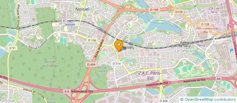 localisation de l'entreprise CJS à LOGNES