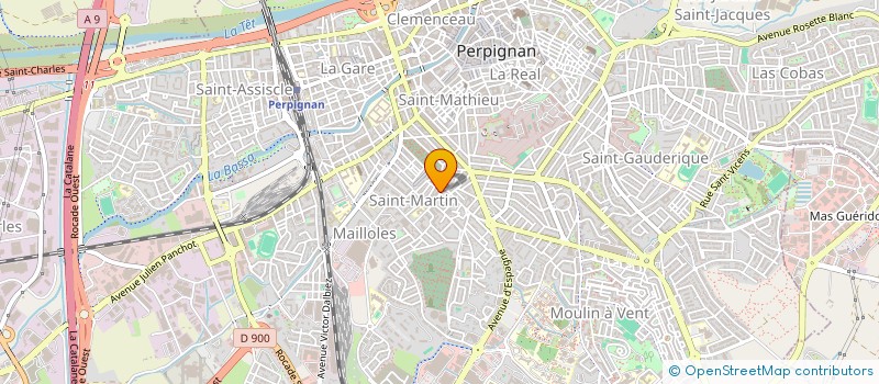 localisation de l'entreprise CJS à PERPIGNAN