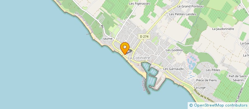 localisation de l'entreprise CJS à SAINT-PIERRE-D'OLERON