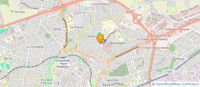 localisation de l'entreprise CJS  LA ROCHELLE