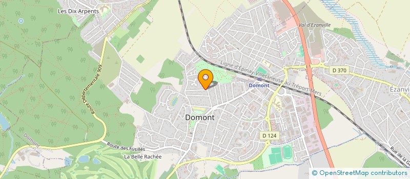 localisation de l'entreprise CJS DEUX MILLE DIX HUIT  DOMONT