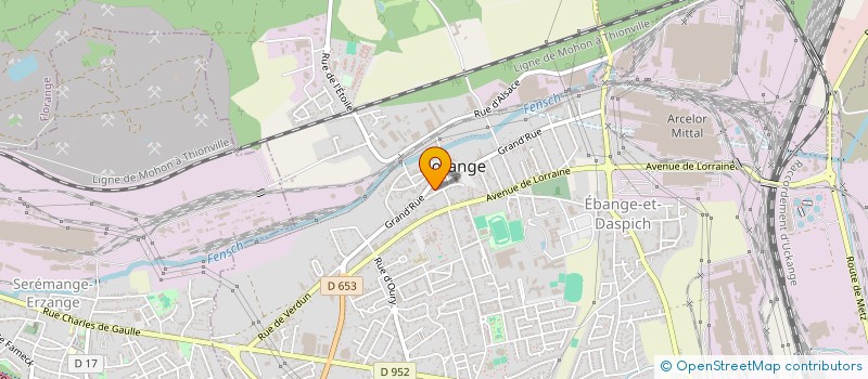 localisation de l'entreprise CJS IMMO  FLORANGE