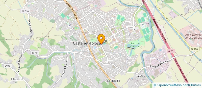 localisation de l'entreprise CJSERRES à CASTANET-TOLOSAN