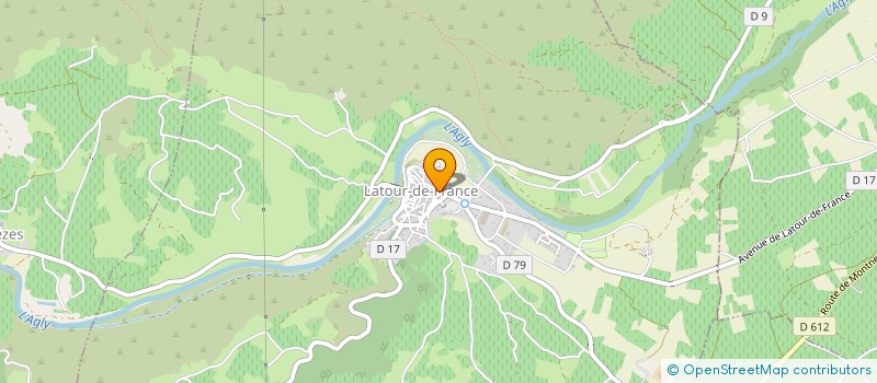 localisation de l'entreprise CJSJ  LATOUR-DE-FRANCE