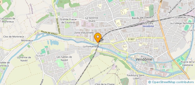 localisation de l'entreprise CJSL à VENDOME