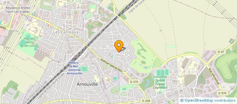 localisation de l'entreprise CJSN à GONESSE