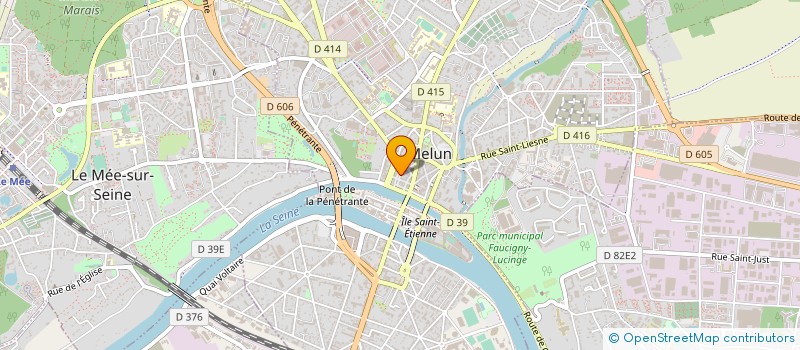 localisation de l'entreprise CJSV BIERES à MELUN