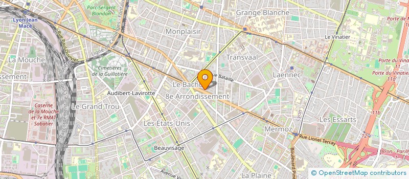 localisation de l'entreprise CJT IMMOBILIER  LYON