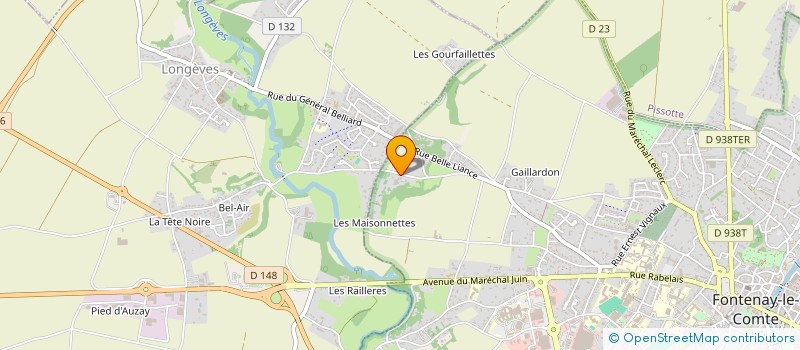 localisation de l'entreprise CJV à FONTENAY-LE-COMTE