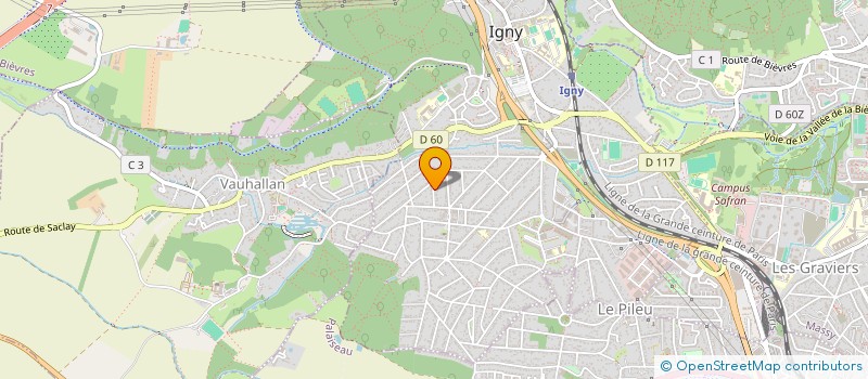 localisation de l'entreprise CJVRS  IGNY