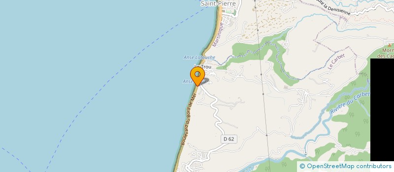 localisation de l'entreprise CJYX  LE CARBET