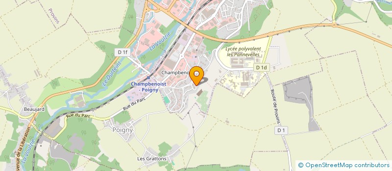 localisation de l'entreprise CK à PROVINS