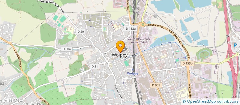 localisation de l'entreprise CK à WOIPPY