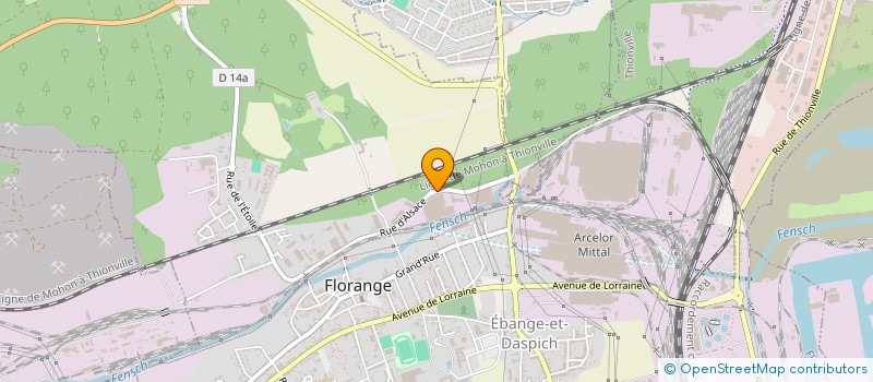localisation de l'entreprise CK AUTO  FLORANGE