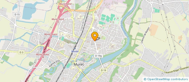 localisation de l'entreprise CK BRAVE  MURET