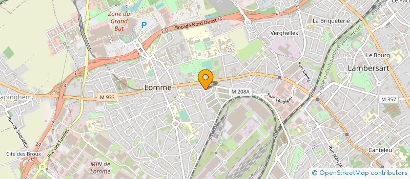 localisation de l'entreprise CK CARRELAGE à LILLE