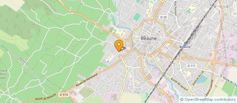 localisation de l'entreprise CK&CETERA à BEAUNE