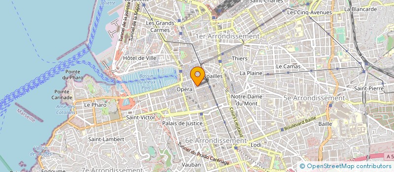 localisation de l'entreprise CK COMPAGNIE à MARSEILLE