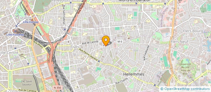 localisation de l'entreprise CK' DOMESTICITE  LILLE