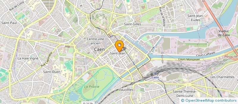 localisation de l'entreprise CK HELIE à CAEN