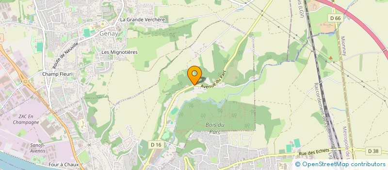 localisation de l'entreprise CK HOLDING  NEUVILLE-SUR-SAONE