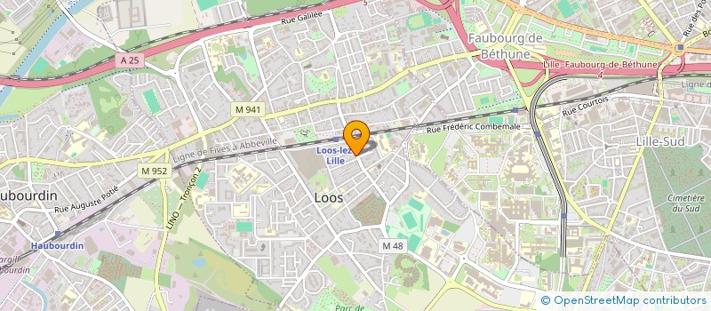 localisation de l'entreprise CK IMMO  LOOS