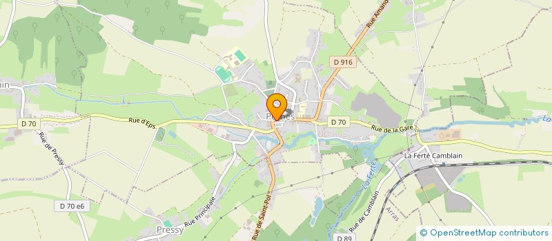 localisation de l'entreprise CK IMMO  PERNES