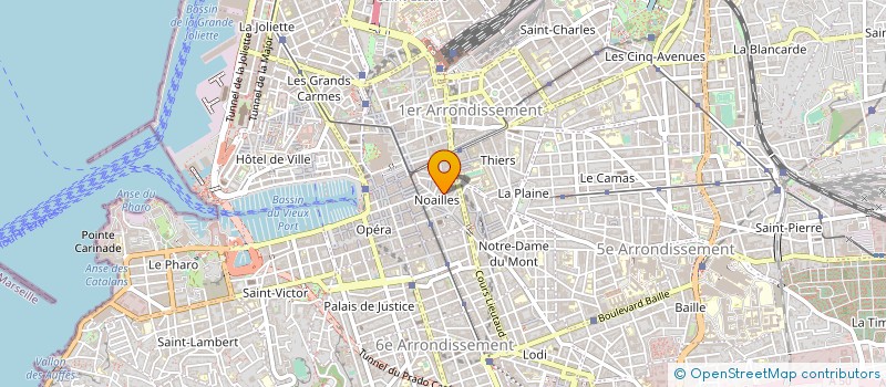 localisation de l'entreprise CK INVEST à MARSEILLE