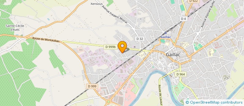localisation de l'entreprise CK LOGEMENT à GAILLAC