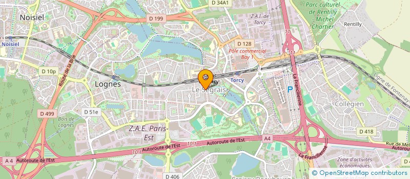 localisation de l'entreprise CK MANAGEMENT à LOGNES