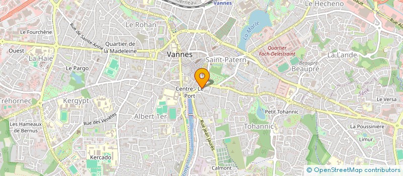 localisation de l'entreprise CK MEDIA à VANNES