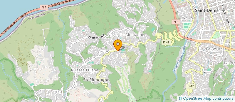 localisation de l'entreprise CK PHYSIO à SAINT-DENIS