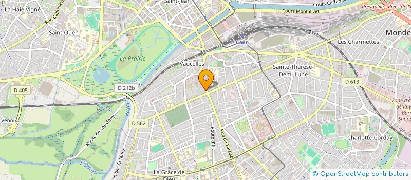 localisation de l'entreprise CK PRO à CAEN