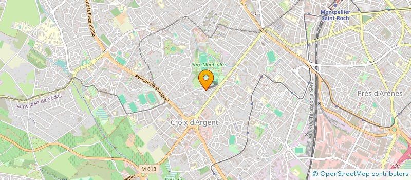 localisation de l'entreprise CK PROD à MONTPELLIER