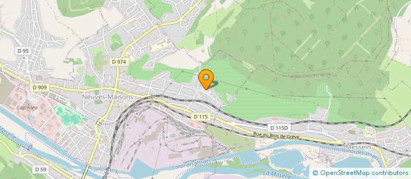 localisation de l'entreprise CK PROPRETE  NEUVES-MAISONS