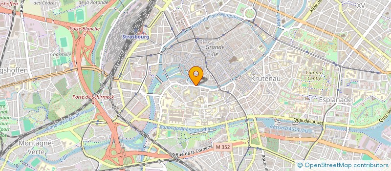 localisation de l'entreprise CK SARL à STRASBOURG