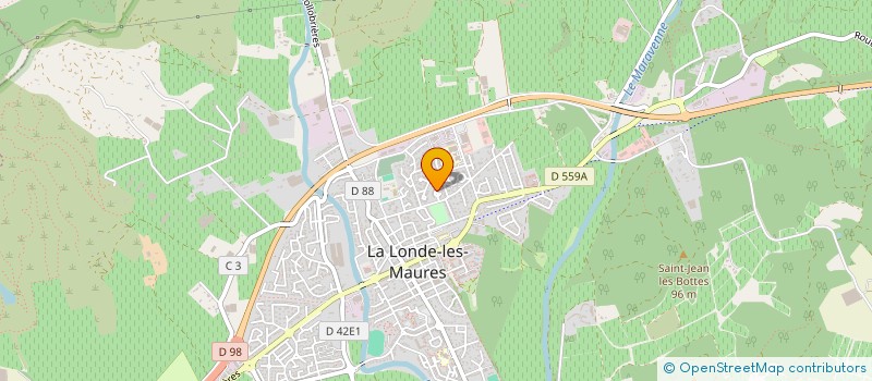 localisation de l'entreprise CK SERVICES à LA LONDE-LES-MAURES