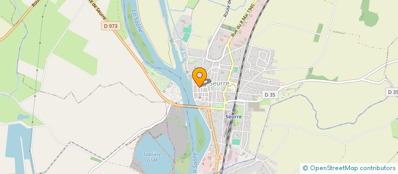 localisation de l'entreprise CK SEURRE  SEURRE