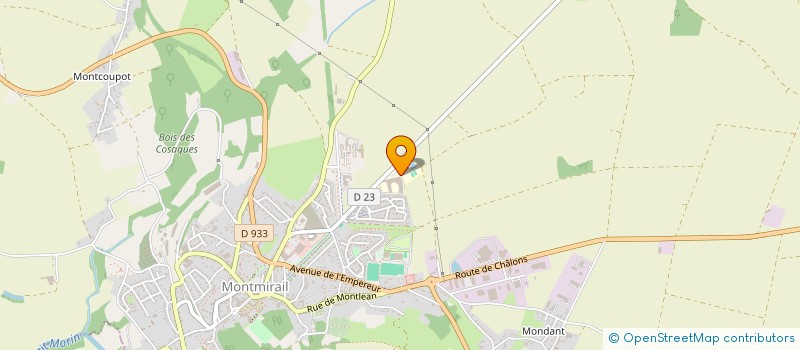 localisation de l'entreprise CK STE EQUIP & CONST AGRICOLES à MONTMIRAIL