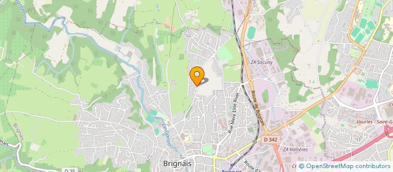 localisation de l'entreprise CK TECH  BRIGNAIS