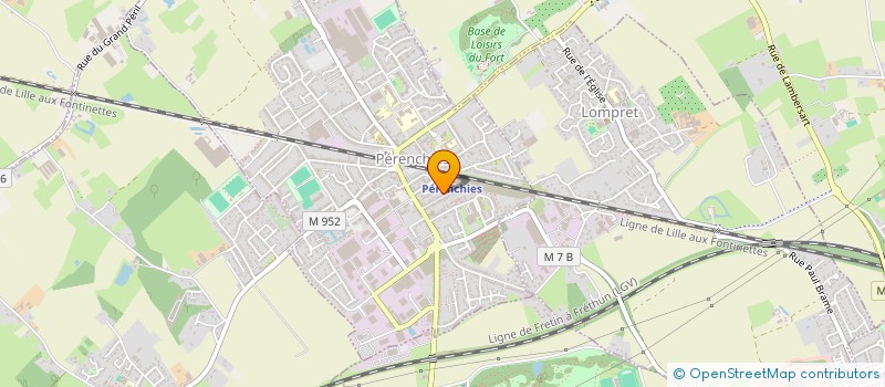 localisation de l'entreprise CK TOITURE  PERENCHIES