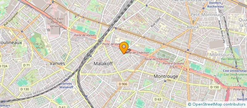 localisation de l'entreprise CK TRANSPORT  STAINS