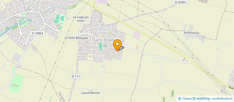 localisation de l'entreprise CK2M INVEST  SAINT-ROGATIEN