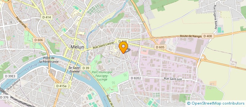 localisation de l'entreprise CKA TRANSPORT à MELUN